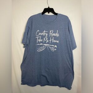 Women - XL - graphic Tee - Blue